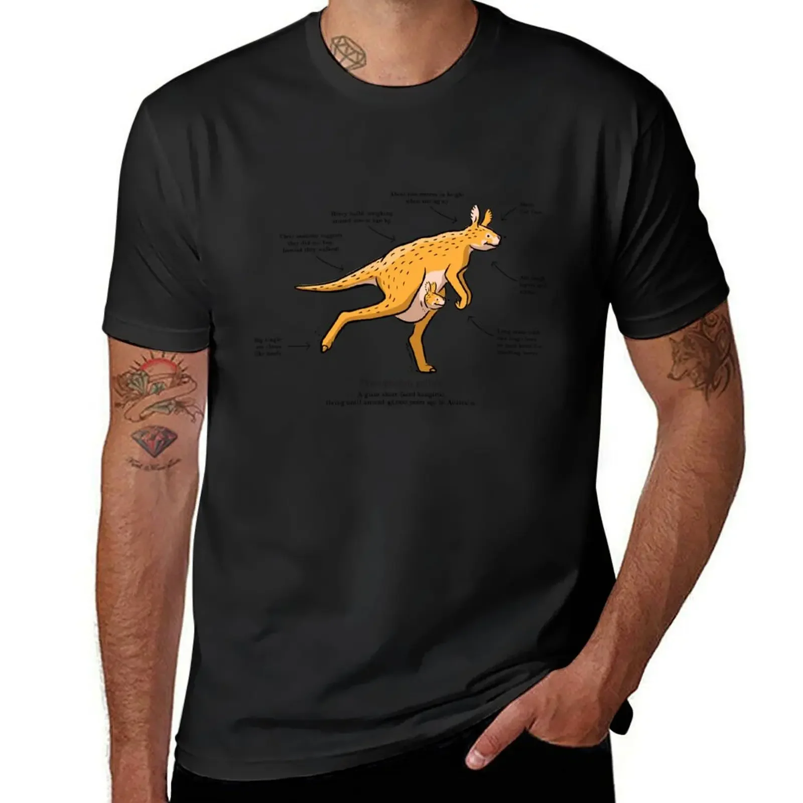 Procoptodon goliah the prehistoric giant kangaroo T-Shirt blue lock affliction shirts cotton graphic tees Men's cotton t-shirt
Procoptodon goliah the prehistoric giant kangaroo T-Shirt blue lock affliction shirts cotton graphic tees Men's cotton t-shirt