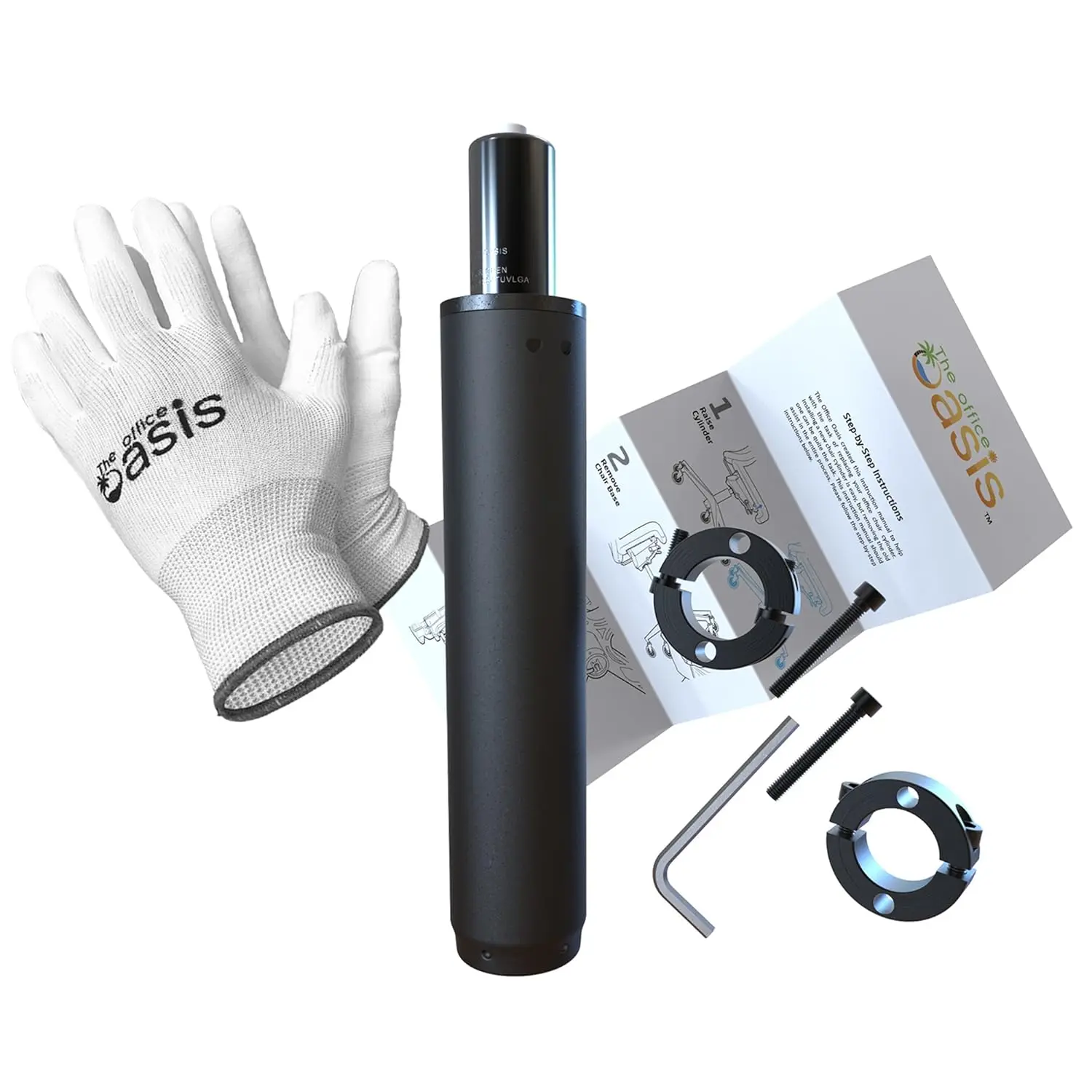 Office Chair Cylinder Replacement With Removal Tool (As Seen On Pbs) - Heavy Duty Pneumatic Gas Lift Piston For Desk Chairs And 
Office Chair Cylinder Replacement With Removal Tool (As Seen On Pbs) - Heavy Duty Pneumatic Gas Lift Piston For Desk Chairs And