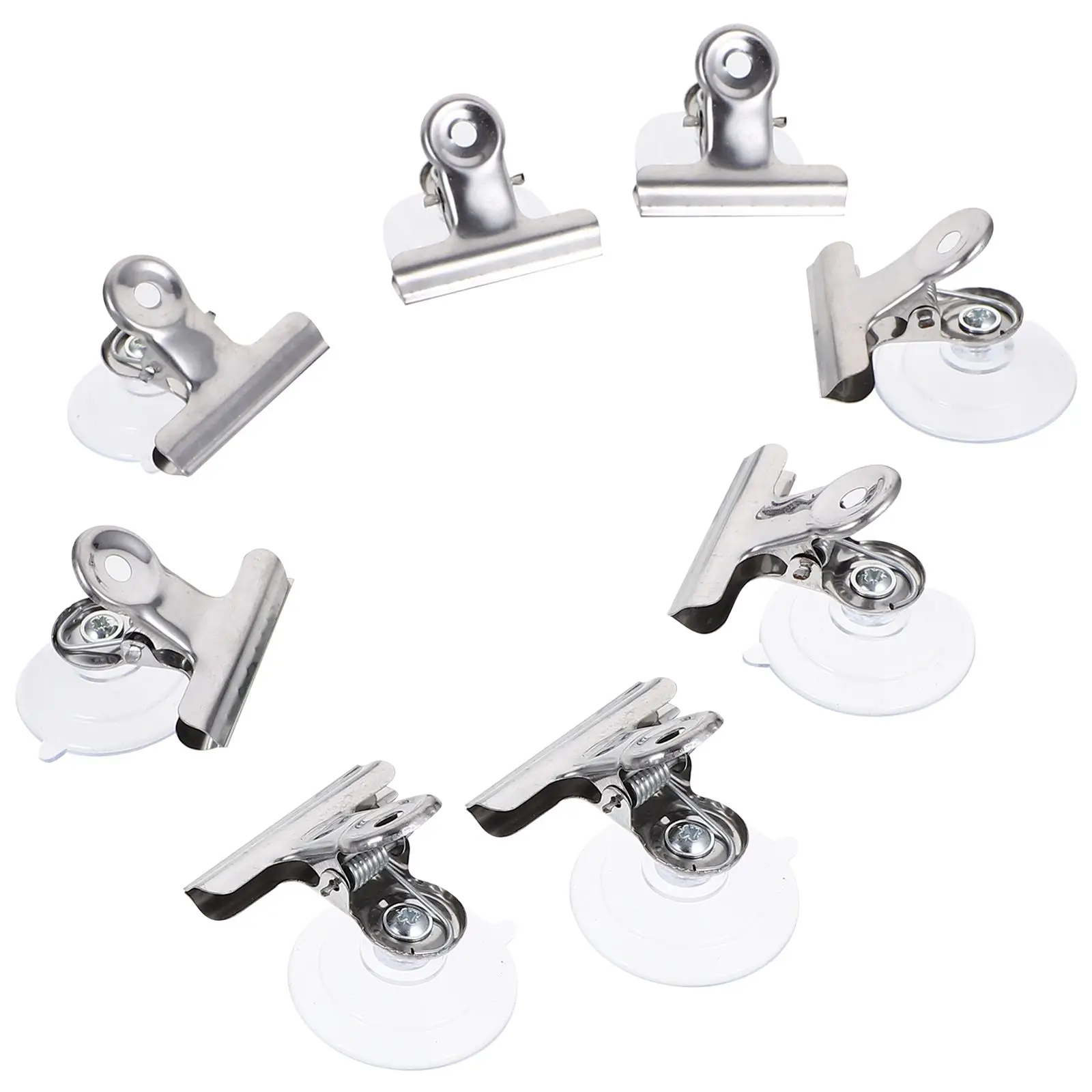 8 Pcs Suction Cup Clip Clamps Clear Plastic Heavy Duty Hooks for Crafts Decorations Display No Drilling Smooth Surface
8 Pcs Suction Cup Clip Clamps Clear Plastic Heavy Duty Hooks for Crafts Decorations Display No Drilling Smooth Surface