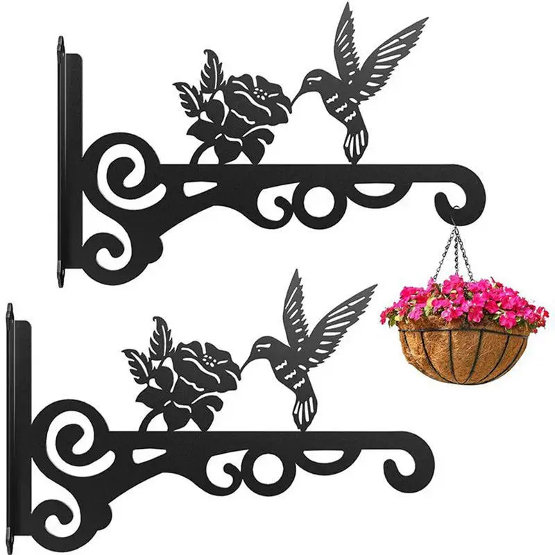 Plant Hanger Indoor Iron Heavy Duty Wall Mount Plant Hooks Shelf Brackets & Supports For Tree Railing Deck Fence Window Balcony
Plant Hanger Indoor Iron Heavy Duty Wall Mount Plant Hooks Shelf Brackets & Supports For Tree Railing Deck Fence Window Balcony