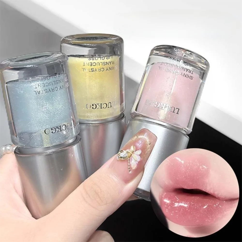 Portable Long Lasting Lip Gloss Shining Crystal Moisturizing Lip Plumper Transparent Lip Oil Makeup Cosmetics
Portable Long Lasting Lip Gloss Shining Crystal Moisturizing Lip Plumper Transparent Lip Oil Makeup Cosmetics