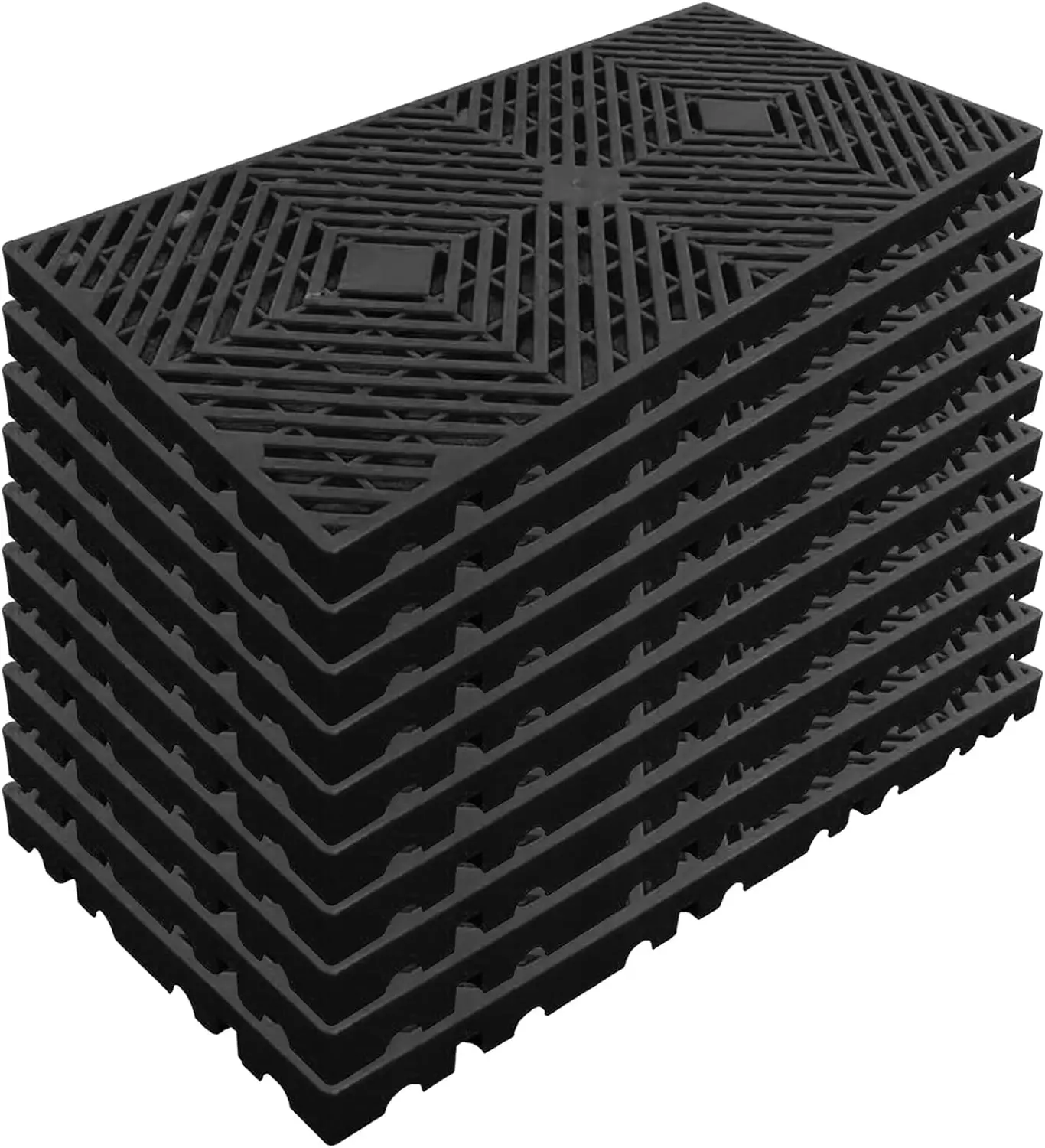 10-Pack Plastic Storage Pallets, 23.6x11.8x1.18 Inch Waterproof Floor Mats for Garage Basement Industrial Use
10-Pack Plastic Storage Pallets, 23.6x11.8x1.18 Inch Waterproof Floor Mats for Garage Basement Industrial Use