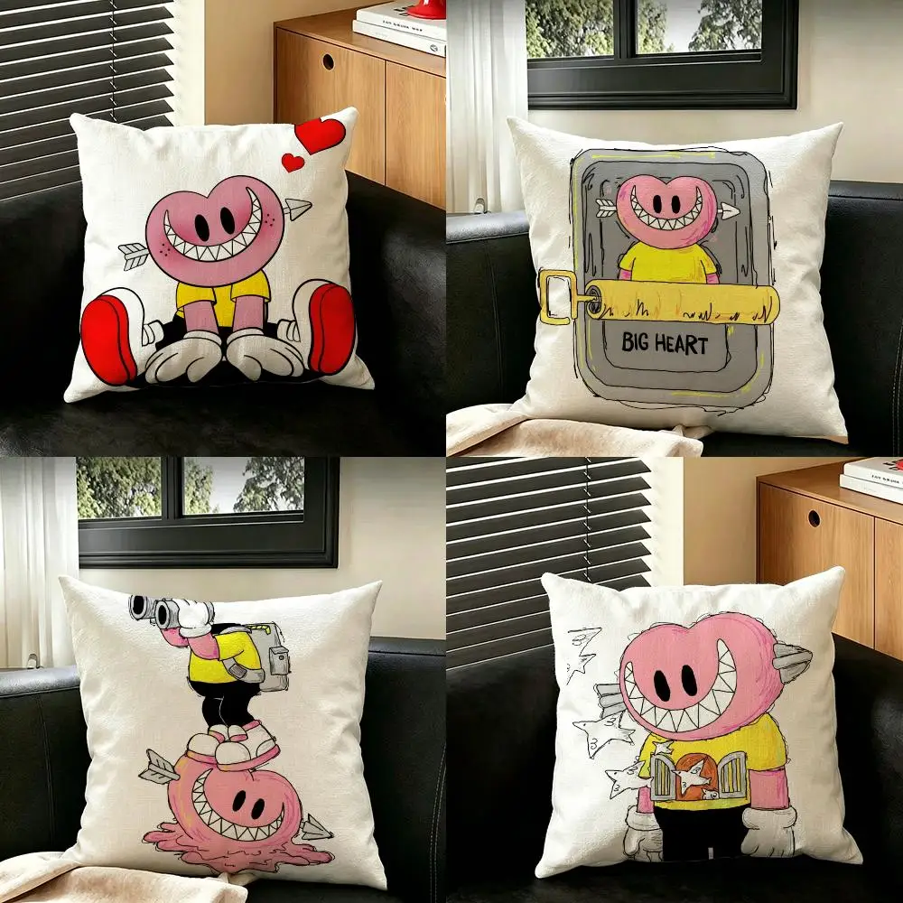 Art B-Big H-Heart Cushion Cover Creative pillowcases for interior decoration office living room home Car hot
Art B-Big H-Heart Cushion Cover Creative pillowcases for interior decoration office living room home Car hot