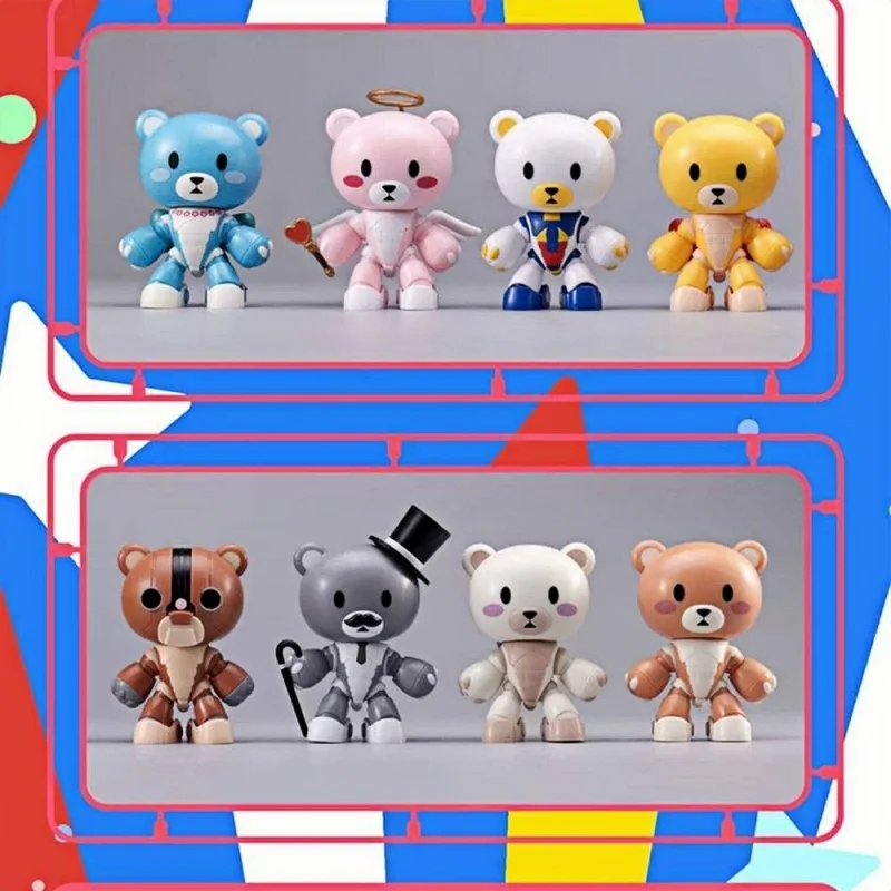 New authentic Bandai Namco Beargguy Gundam Plabako Blind Box Model Kit Desktop Decor For Boys 8 Designs 2 Hidden Editions
New authentic Bandai Namco Beargguy Gundam Plabako Blind Box Model Kit Desktop Decor For Boys 8 Designs 2 Hidden Editions