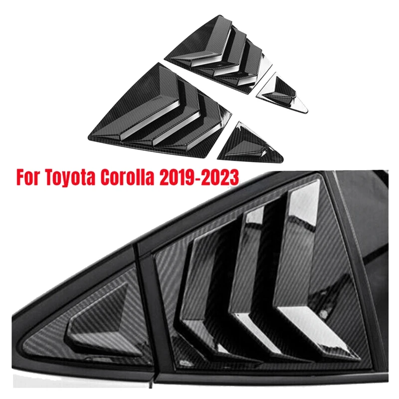 Для Toyota Corolla 2020-2023 Автомобильная задняя боковая решетка вентиляции четверть окна жалюзи затвор цвет углеродного волокна
Для Toyota Corolla 2020-2023 Автомобильная задняя боковая решетка вентиляции четверть окна жалюзи затвор цвет углеродного волокна