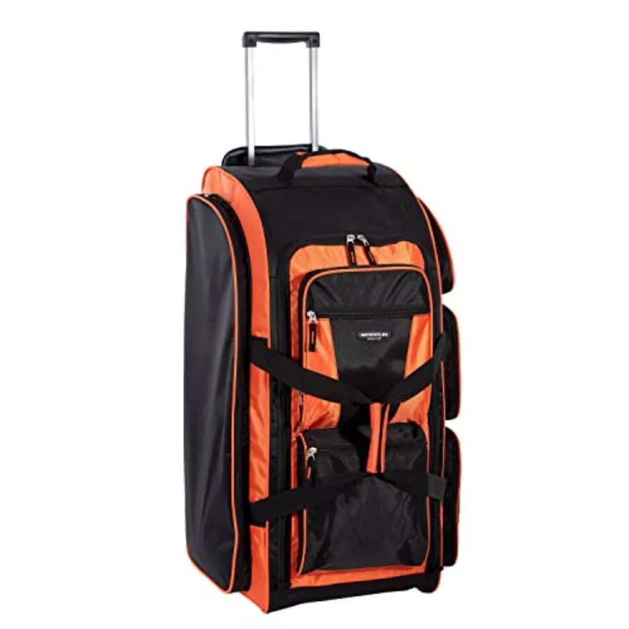 Travelers Club Xpedition 30 Inch Multi-Pocket Upright Rolling Duffel Bag
Travelers Club Xpedition 30 Inch Multi-Pocket Upright Rolling Duffel Bag