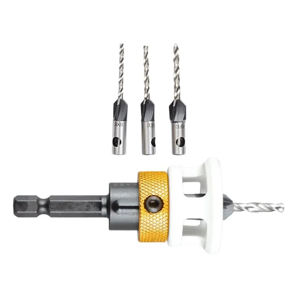 Clean Holes In Wood Materials Drill Hex Shank Depth Stop Drill Adjustable Drill Bits Accurate Depth Control Non-Slip Grip
Clean Holes In Wood Materials Drill Hex Shank Depth Stop Drill Adjustable Drill Bits Accurate Depth Control Non-Slip Grip