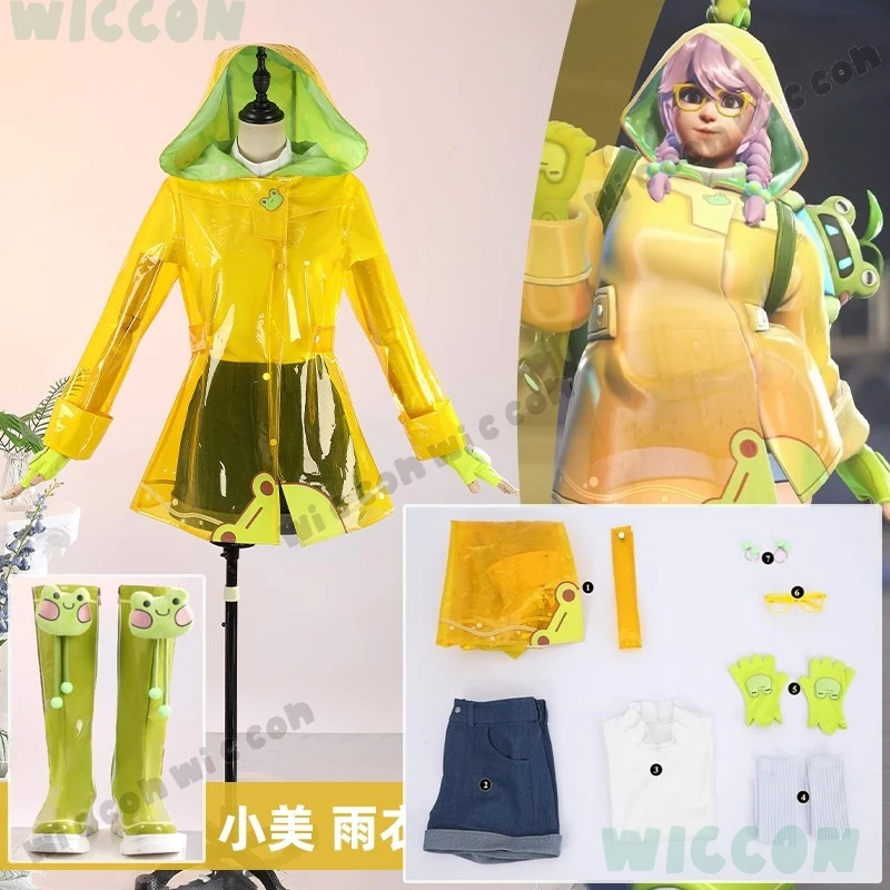 Mei Ling Zhou Rain Dance Series Легкий танцевальный костюм Game Over Watch Mei Косплей Костюм Полный комплект Плащ Парик Женская вечеринка Хэллоуин
Mei Ling Zhou Rain Dance Series Легкий танцевальный костюм Game Over Watch Mei Косплей Костюм Полный комплект Плащ Парик Женская вечеринка Хэллоуин