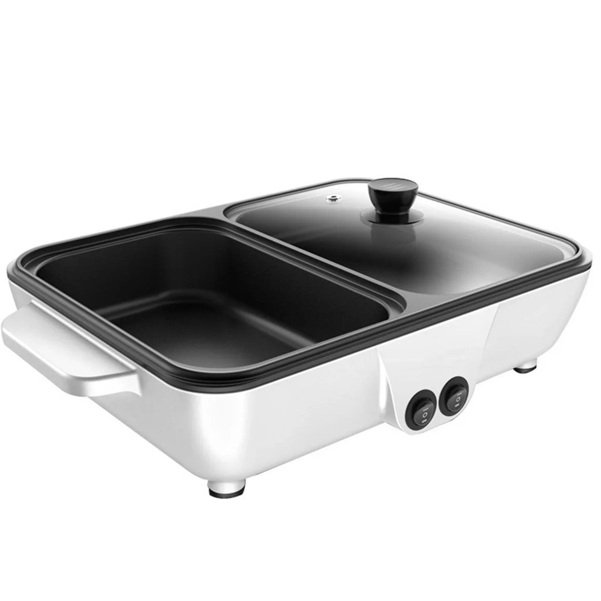 2-in-1 Indoor Non-Stick Electric Hot Pot and Frying Pan Portable Electric BBQ Grill for Indoor Family Gatherings
2-in-1 Indoor Non-Stick Electric Hot Pot and Frying Pan Portable Electric BBQ Grill for Indoor Family Gatherings