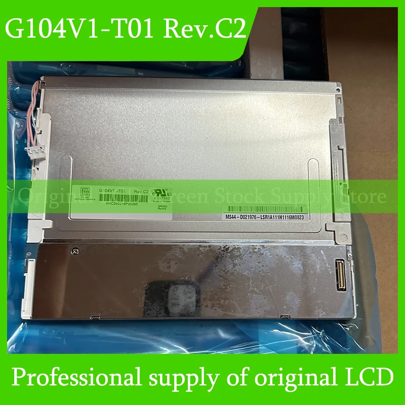 Original 10.4 INCH For CHIMEI G104V1-T01 REV.C2 LCD Display Screen Panel Brand New 100% Tested
Original 10.4 INCH For CHIMEI G104V1-T01 REV.C2 LCD Display Screen Panel Brand New 100% Tested