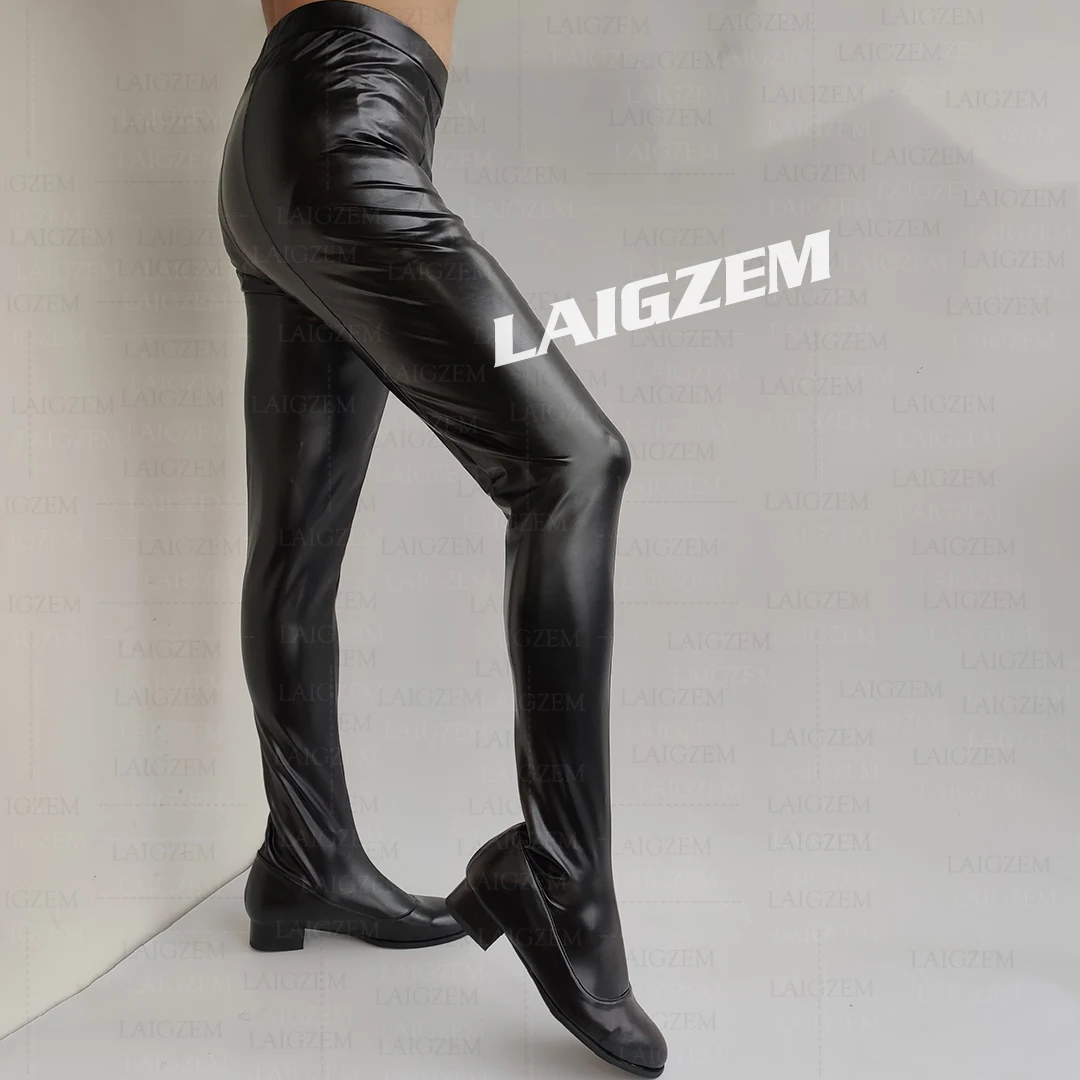 ZHIMA Women Pants Boots Over Knee Round Toe Pull On Elastic Low Heels Boots Ladies Cosplay Shoes Woman Big Size 39 43 45 52
ZHIMA Women Pants Boots Over Knee Round Toe Pull On Elastic Low Heels Boots Ladies Cosplay Shoes Woman Big Size 39 43 45 52