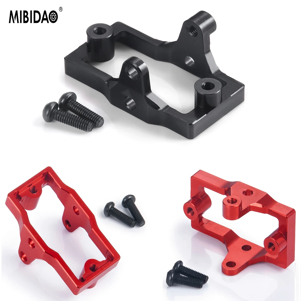 MIBIDAO Black/Red Aluminum Alloy Servo Mount for TRX-4M Bronco Defender 1/18 RC Crawler Car Model Upgrade Parts Accessories
MIBIDAO Black/Red Aluminum Alloy Servo Mount for TRX-4M Bronco Defender 1/18 RC Crawler Car Model Upgrade Parts Accessories