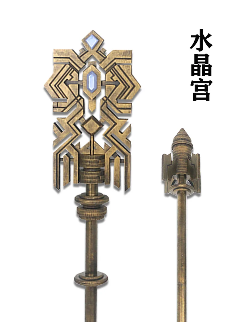 Game FF14 Crystal Exarch Staff Hammer Cosplay Replica Halloween Carnival Hand Made Props PVC
Game FF14 Crystal Exarch Staff Hammer Cosplay Replica Halloween Carnival Hand Made Props PVC