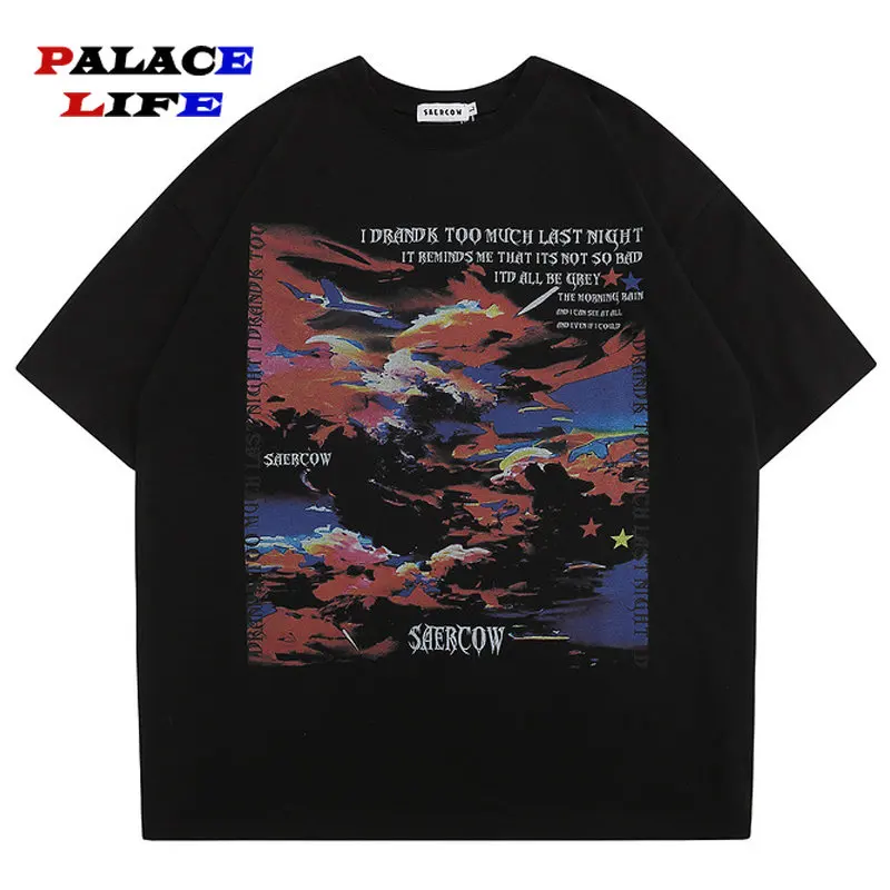 Hip Hop Oversize Cotton T-Shirt Men 2023 Streetwear Letter Graphic Harajuku Loose Tshirt Summer Couple Short Sleeve Tops Tees
Hip Hop Oversize Cotton T-Shirt Men 2023 Streetwear Letter Graphic Harajuku Loose Tshirt Summer Couple Short Sleeve Tops Tees