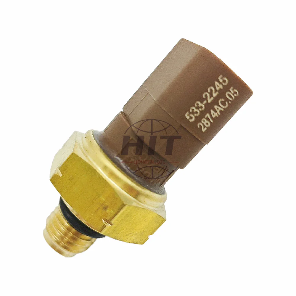 Suitable for excavator E320D2 E320GC High quality C7.1 engine fuel pressure differential sensor 5332245 533-2245
Suitable for excavator E320D2 E320GC High quality C7.1 engine fuel pressure differential sensor 5332245 533-2245