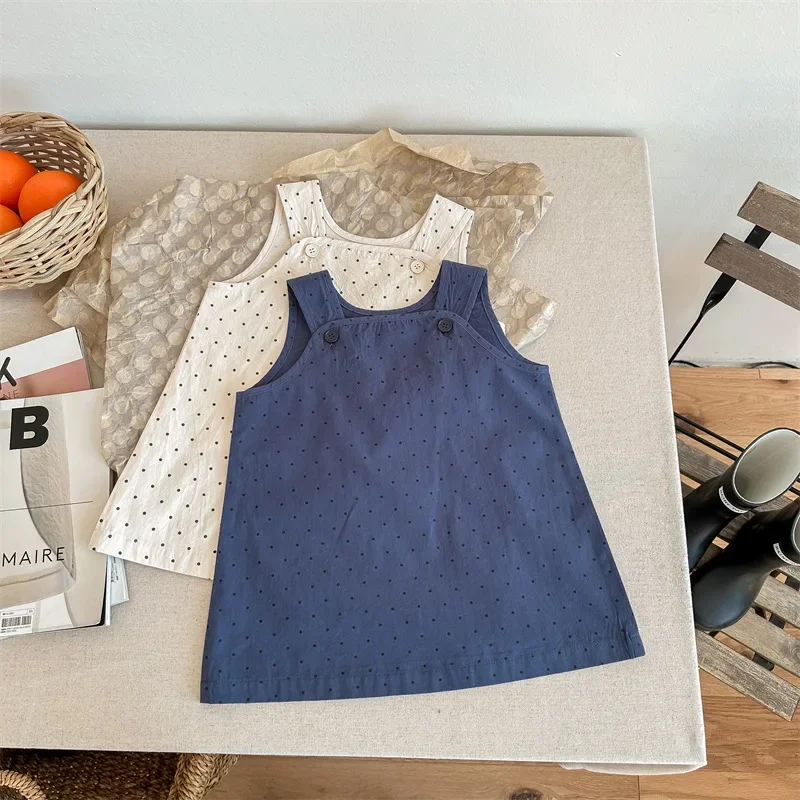 Платье из хлопка и льна для маленьких девочек, лето 2024, платья без рукавов для маленьких девочек, Детский сарафан в Корейском стиле, цельная детская одежда
Платье из хлопка и льна для маленьких девочек, лето 2024, платья без рукавов для маленьких девочек, Детский сарафан в Корейском стиле, цельная детская одежда