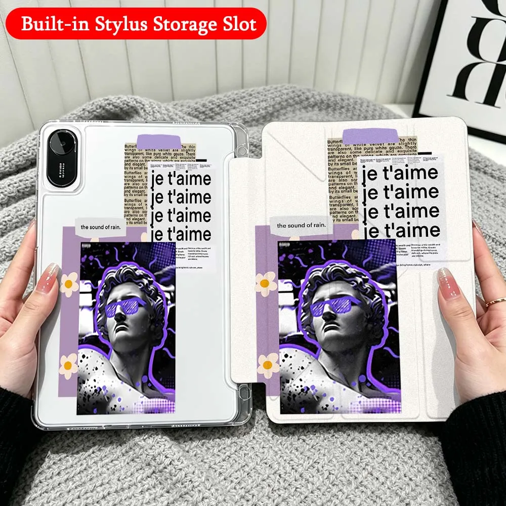 Luxury Statue Sunglasses For Xiaomi Redmi Poco Pad 5 6 7 8 Pro SE 11 11.2 12.1 Inch Transparent Y-Shaped Folding Tablet Case
Luxury Statue Sunglasses For Xiaomi Redmi Poco Pad 5 6 7 8 Pro SE 11 11.2 12.1 Inch Transparent Y-Shaped Folding Tablet Case