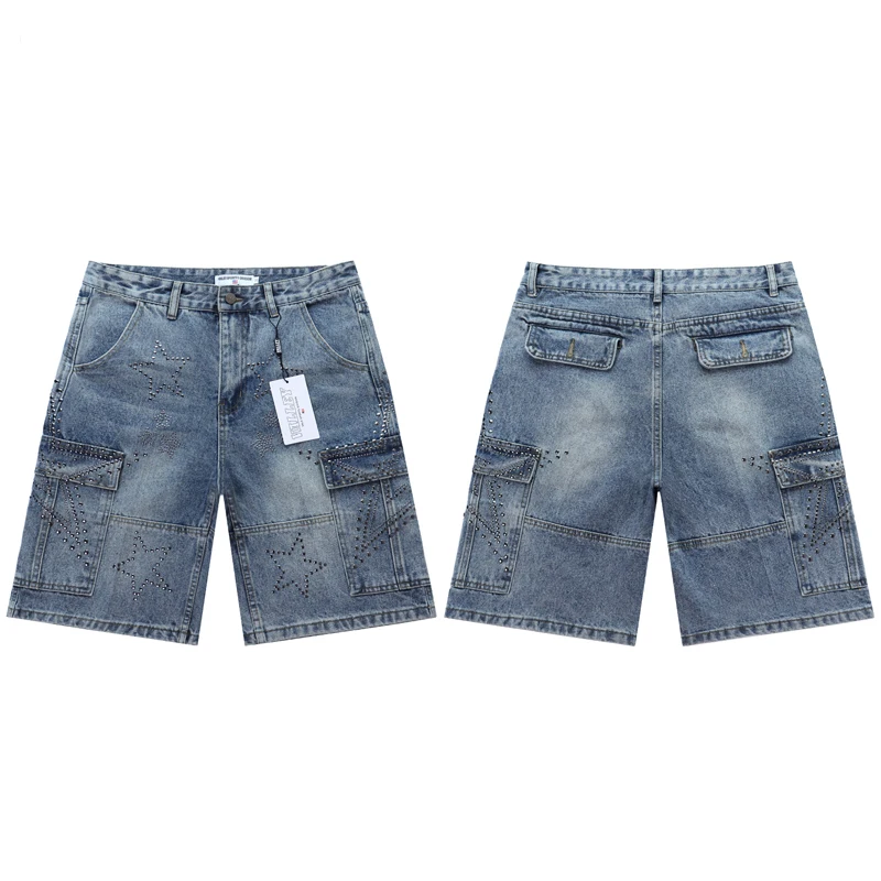 New High Quality Summer Vale Shorts American Style Trendy Glittering Sequins Denim Shorts
New High Quality Summer Vale Shorts American Style Trendy Glittering Sequins Denim Shorts