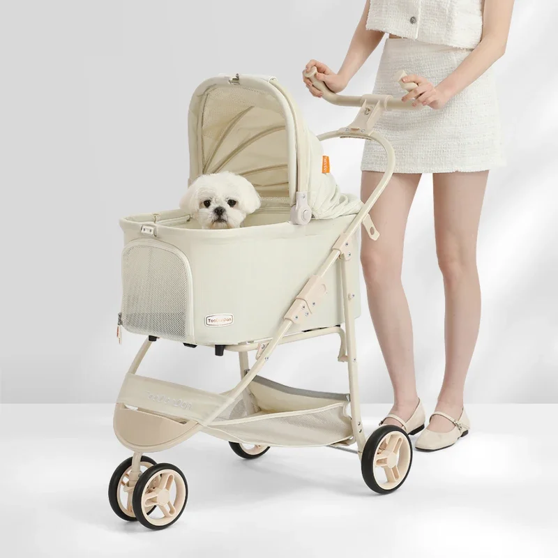 High-value Pet Stroller Lightweight and foldable Detachable Pet Stroller Car Pet Basket Outdoor Cat and Dog Travel Stroller
High-value Pet Stroller Lightweight and foldable Detachable Pet Stroller Car Pet Basket Outdoor Cat and Dog Travel Stroller