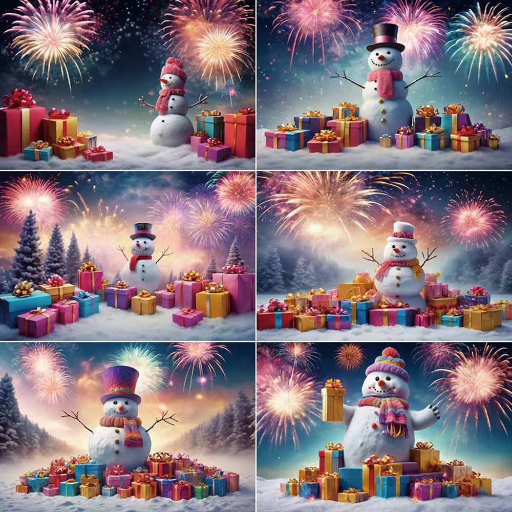 MOON.QG Christmas Snowman Photography Backdrop Baby Winter Fireworks Photozone Background Children Photo Studio Photocall Props
MOON.QG Christmas Snowman Photography Backdrop Baby Winter Fireworks Photozone Background Children Photo Studio Photocall Props