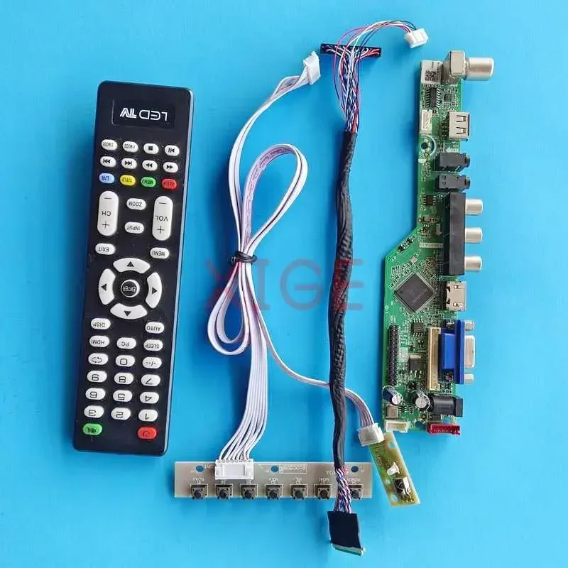 For LP116WH6-SLA1 NT116WHM-N10 HDMI+VGA+AV+USB Laptop Screen 1366x768 11.6" Analog TV 40Pin LVDS Driver Controller Board Kit DIY
For LP116WH6-SLA1 NT116WHM-N10 HDMI+VGA+AV+USB Laptop Screen 1366x768 11.6" Analog TV 40Pin LVDS Driver Controller Board Kit DIY