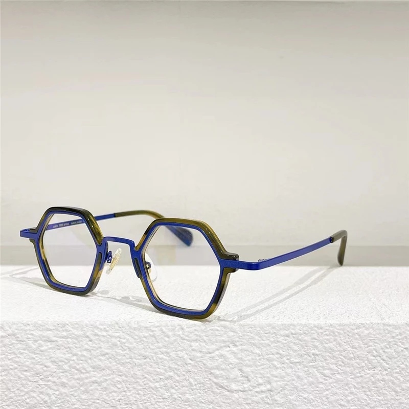 JAMES TART 245 Optical Eyeglasses For Unisex Retro Style Anti-blue Light Lens Plate Diamond Full Frame With Box
JAMES TART 245 Optical Eyeglasses For Unisex Retro Style Anti-blue Light Lens Plate Diamond Full Frame With Box