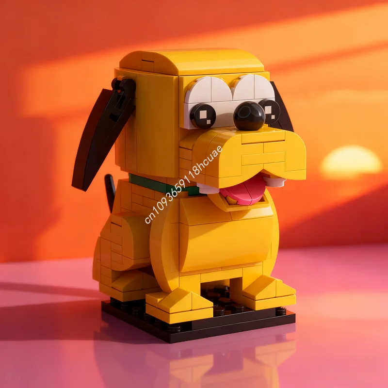 173pcs MOC Pluto Brickheadz Brickheadzed Model Building Blocks Assemble Toys DIY Education Brick Kids Christmas Gifts Birthday
173pcs MOC Pluto Brickheadz Brickheadzed Model Building Blocks Assemble Toys DIY Education Brick Kids Christmas Gifts Birthday