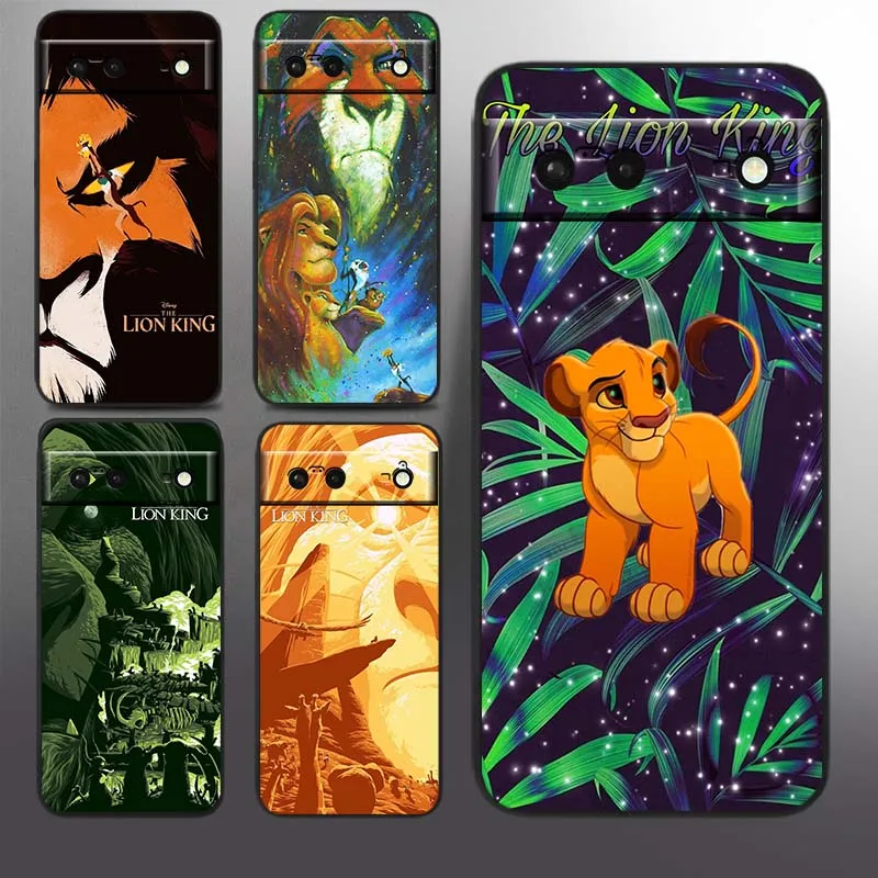 Animation Lion King Cartoon Phone Case For Google Pixel 9a 9 8A 8 7 7A 6 6A Pro XL 2024 5G Black Soft TPU Silicone Cover
Animation Lion King Cartoon Phone Case For Google Pixel 9a 9 8A 8 7 7A 6 6A Pro XL 2024 5G Black Soft TPU Silicone Cover