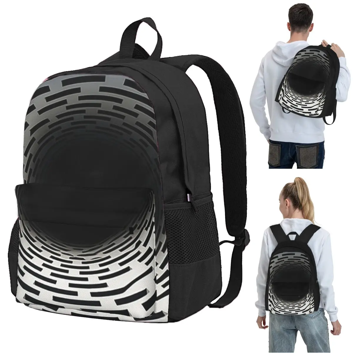 Architectural Tunnel Optical Backpack Student BookBag Kids School Bag Computer Shoulder Bags for Boys Girls
Architectural Tunnel Optical Backpack Student BookBag Kids School Bag Computer Shoulder Bags for Boys Girls