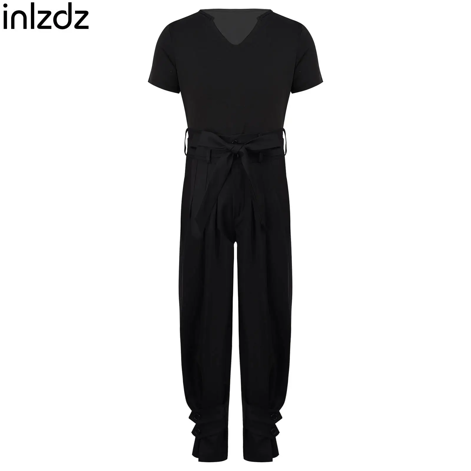Kids Boys Latin Tango Dance Clothing V Neck Tee Short Sleeve T-shirt Top and Pants Belt Set for Stage Ballroom Dance Competition
Kids Boys Latin Tango Dance Clothing V Neck Tee Short Sleeve T-shirt Top and Pants Belt Set for Stage Ballroom Dance Competition