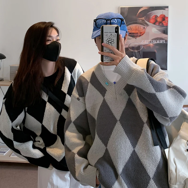 Casual Winter Long Sleeve Knit Cardigan Plaid Classic Windproof Men Warm Soft Coat Pullover Autumn Basic Round Neck Sweater Tops
Casual Winter Long Sleeve Knit Cardigan Plaid Classic Windproof Men Warm Soft Coat Pullover Autumn Basic Round Neck Sweater Tops