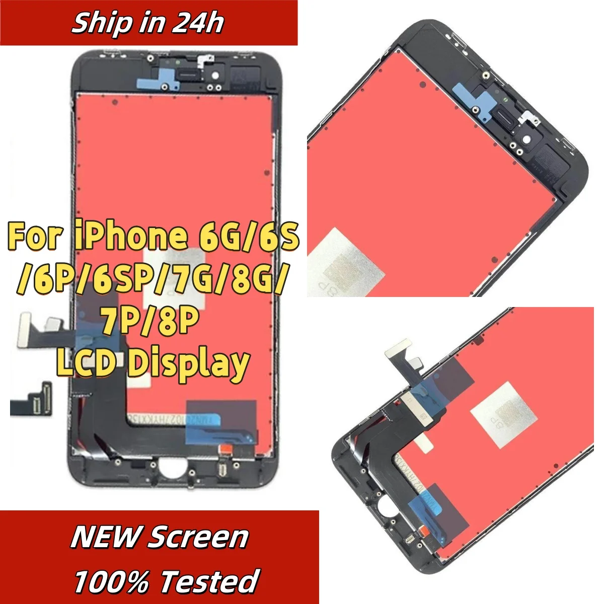 INCELL ЖК-дисплей для iPhone 6 6S 6S Plus 7 Plus 8 Plus ЖК-дисплей с цифровым преобразователем сенсорного экрана для iPhone SE 2020, запасная часть в сборе
INCELL ЖК-дисплей для iPhone 6 6S 6S Plus 7 Plus 8 Plus ЖК-дисплей с цифровым преобразователем сенсорного экрана для iPhone SE 2020, запасная часть в сборе