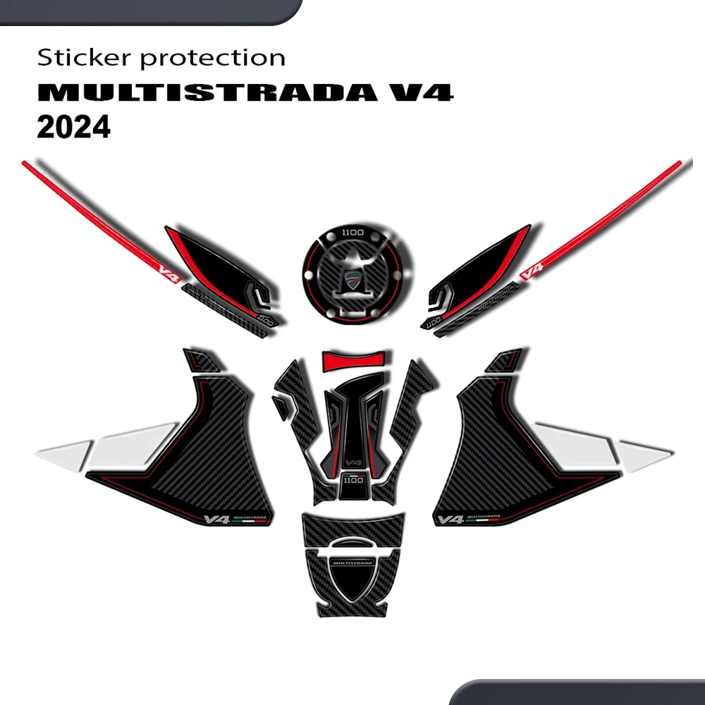 3D Sticker Motorcycle Accessories Tank Pad Protection Sticker Waterproof Anti-scratch Decal Kit For Multistrada V4 V4S 2024
3D Sticker Motorcycle Accessories Tank Pad Protection Sticker Waterproof Anti-scratch Decal Kit For Multistrada V4 V4S 2024