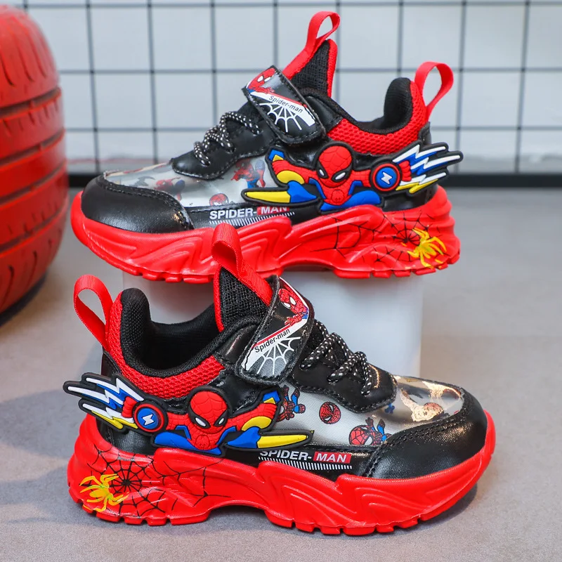 Kids'Casual Shoes Sneakers Cartoon PU Leather Summer Shoes For Boys Anti-slip Breathable Velcro Red Blue Shoes Size 26-37
Kids'Casual Shoes Sneakers Cartoon PU Leather Summer Shoes For Boys Anti-slip Breathable Velcro Red Blue Shoes Size 26-37