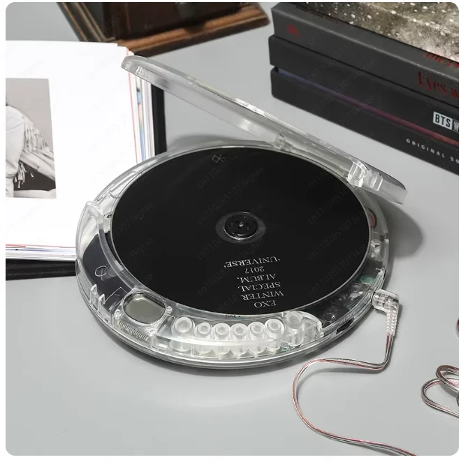 Полностью прозрачный проигрыватель компакт-дисков Walkman Player Портативный альбом Наушники USB-кабель Внешний динамик
Полностью прозрачный проигрыватель компакт-дисков Walkman Player Портативный альбом Наушники USB-кабель Внешний динамик