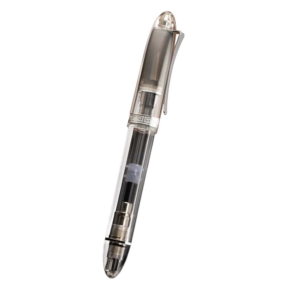 MAJOHN V60 Piston Fountain Pen Signature Pen Anti-roll Plug-in Transparent Color Office Student Writing Practice Ink Pen
MAJOHN V60 Piston Fountain Pen Signature Pen Anti-roll Plug-in Transparent Color Office Student Writing Practice Ink Pen