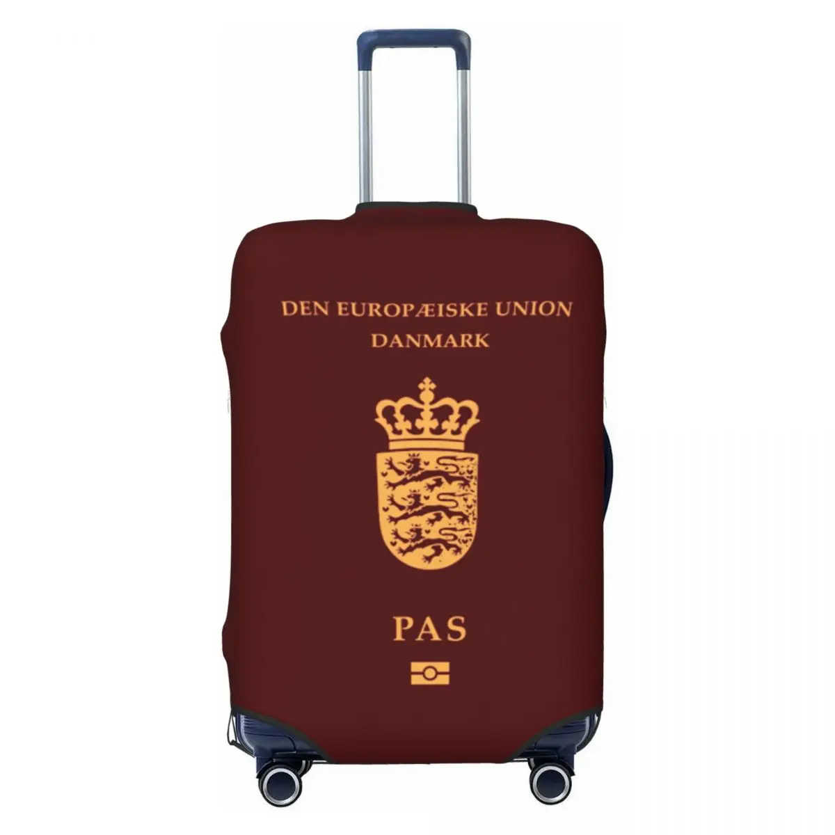 Custom Danish Passport Luggage Cover Fashion Suitcase Protector Covers Suit For 18-32 inch
Custom Danish Passport Luggage Cover Fashion Suitcase Protector Covers Suit For 18-32 inch