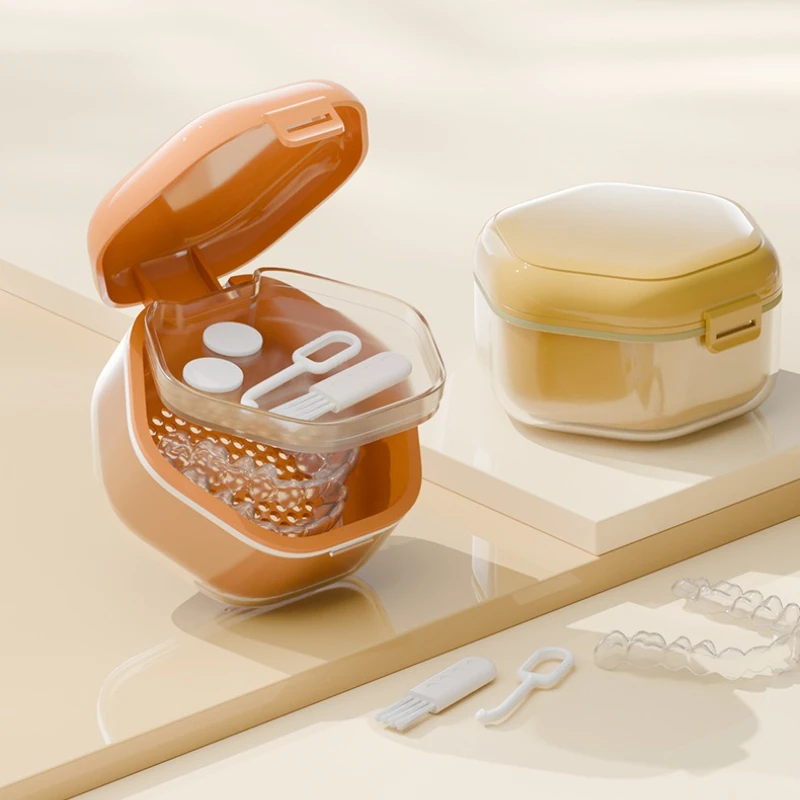 Orthodontic Braces Box Multi-layered Invisible Braces Cleaning Box Teeth Retainer Storage Box Portable Deepened Denture Storage
Orthodontic Braces Box Multi-layered Invisible Braces Cleaning Box Teeth Retainer Storage Box Portable Deepened Denture Storage