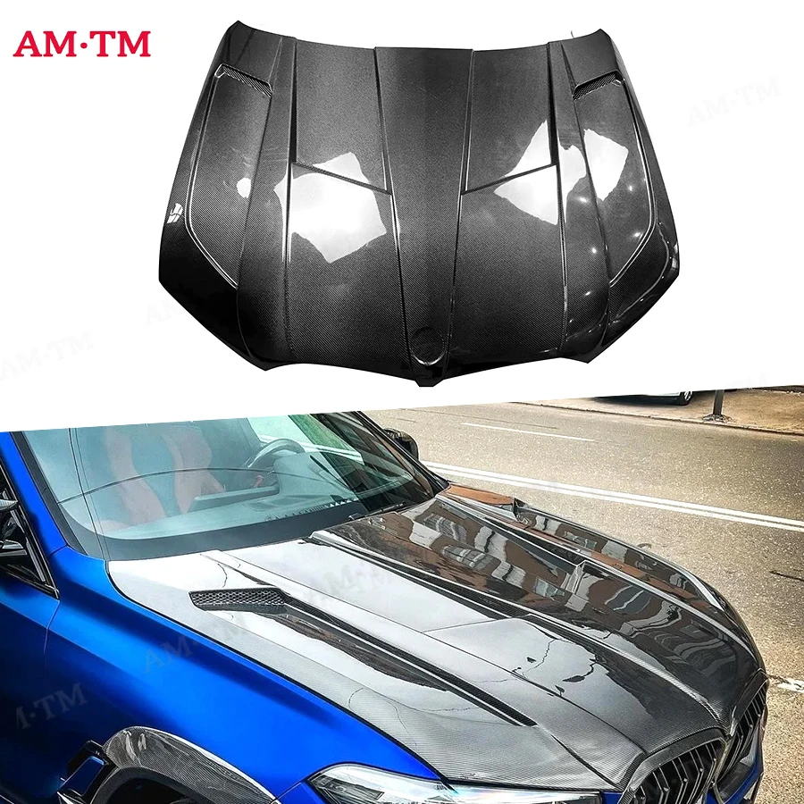 Капот из углеродного волокна для BMW X5 G05 X6 G06 X5M F95 X6M F96 крышка двигателя прозрачная крышка капота двигателя охлаждающая передняя крышка клапана комплект кузова
Капот из углеродного волокна для BMW X5 G05 X6 G06 X5M F95 X6M F96 крышка двигателя прозрачная крышка капота двигателя охлаждающая передняя крышка клапана комплект кузова