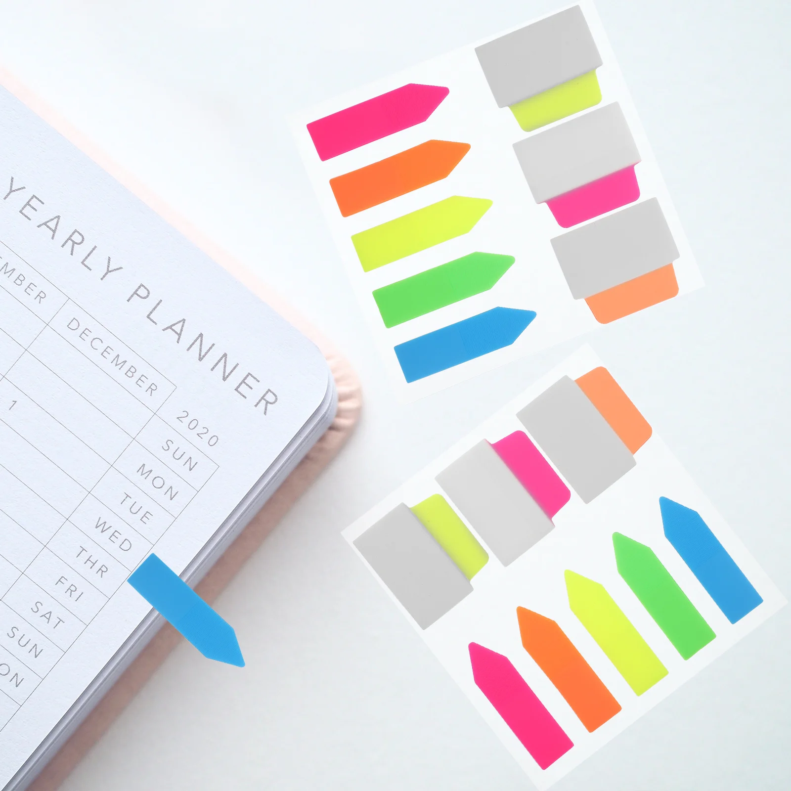 5Sets Page Marker Sticker Set Colorful Sticky Tabs for Books Notes Office School Self-Adhesive Paper Page Labels 
5Sets Page Marker Sticker Set Colorful Sticky Tabs for Books Notes Office School Self-Adhesive Paper Page Labels