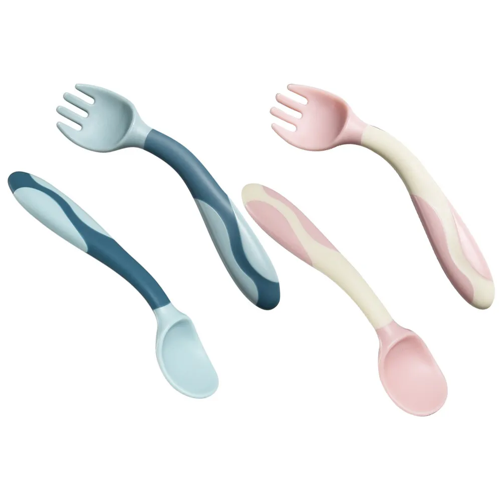 2Sets Infant Spoon and Fork Set Silicone Training Tableware Lightweight Portable Baby Feeding Tools for Early Dinning Learning
2Sets Infant Spoon and Fork Set Silicone Training Tableware Lightweight Portable Baby Feeding Tools for Early Dinning Learning