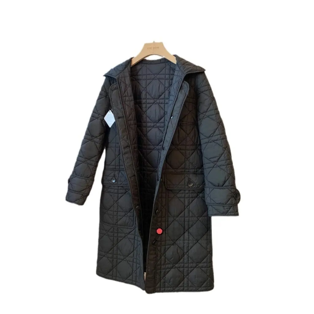 THEWOW D Women's Hand-Positioned Pair Fit Cut Quilted Cotton Jacket Mid-Length Winter Coat
THEWOW D Women's Hand-Positioned Pair Fit Cut Quilted Cotton Jacket Mid-Length Winter Coat