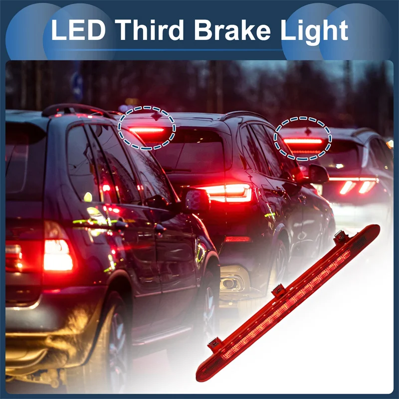 【L】Additional Brake Lamp High Mount Stop Lamp Third Brake Light For VW Touran 2003-2010 High Mounted Stop Light 1T0945097A Red
【L】Additional Brake Lamp High Mount Stop Lamp Third Brake Light For VW Touran 2003-2010 High Mounted Stop Light 1T0945097A Red