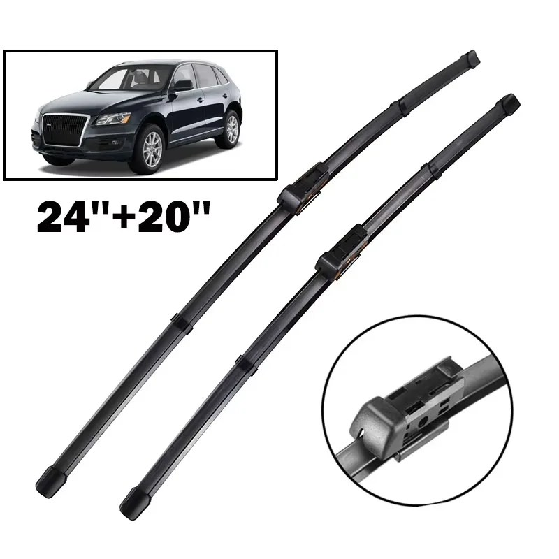 Wiper LHD Front Wiper Blades For Audi Q5 2008 - 2017 Windshield Windscreen Clean Window Car Rain Brushes Nature 24"+20"
Wiper LHD Front Wiper Blades For Audi Q5 2008 - 2017 Windshield Windscreen Clean Window Car Rain Brushes Nature 24"+20"