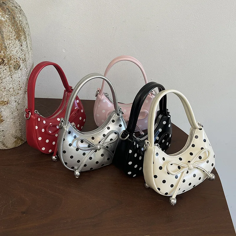 Korean Version Children Bag Polka-dot Bow Mini Handbag For Girls Fashion Sweet Cute Shoulder Bag Everyday Outfits Crossbody Bag
Korean Version Children Bag Polka-dot Bow Mini Handbag For Girls Fashion Sweet Cute Shoulder Bag Everyday Outfits Crossbody Bag