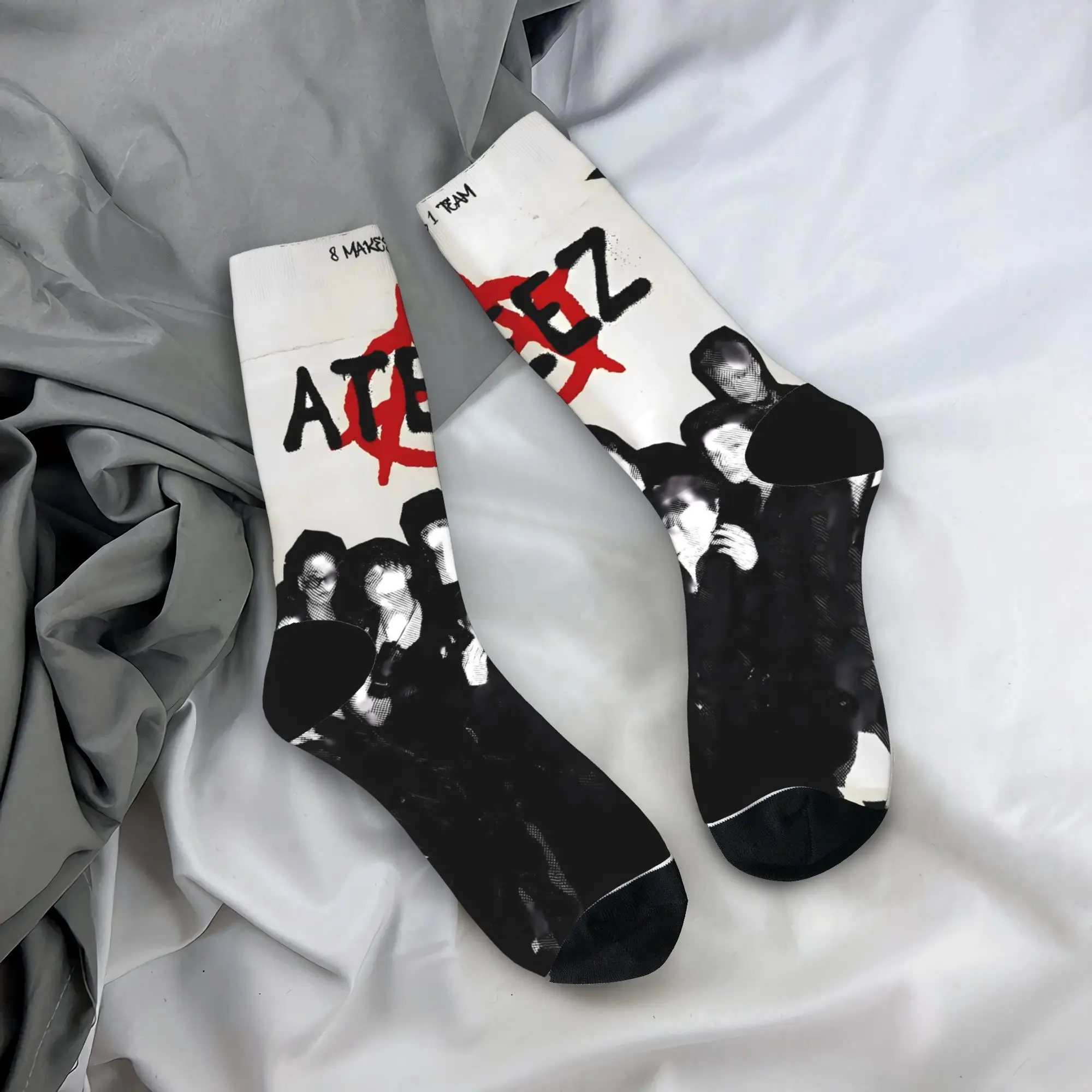 Kpop Ateez Band чулки с принтом Kawaii носки весенние противоскользящие носки пара велосипедных удобных носков
Kpop Ateez Band чулки с принтом Kawaii носки весенние противоскользящие носки пара велосипедных удобных носков