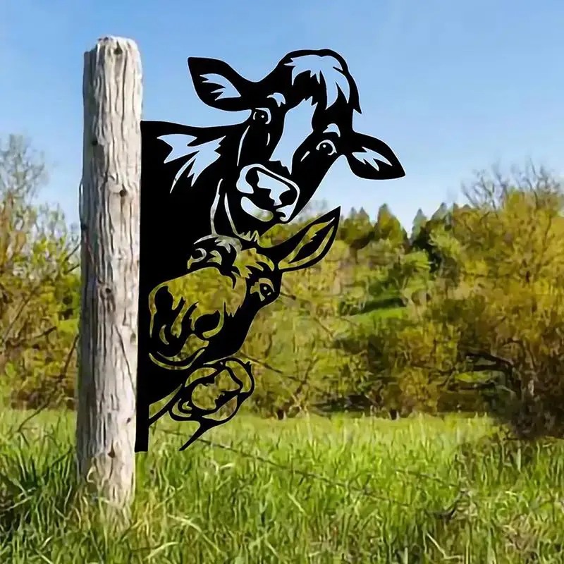 Metal Iron Cow Donkey Duck Silhouette Garden Home Wall Art Sculpture Animal Scout Stakes Metal Decorative Silhouette Statue
Metal Iron Cow Donkey Duck Silhouette Garden Home Wall Art Sculpture Animal Scout Stakes Metal Decorative Silhouette Statue