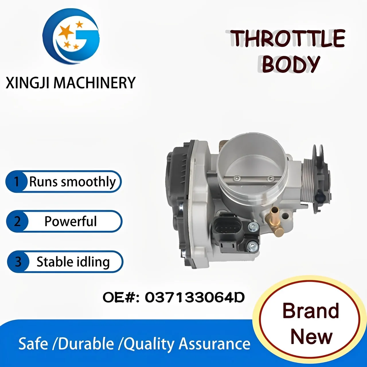 XingJi Parts Throttle body OE 037133064D 408-237-111-008Z Fit for Seat Ibiza ll(6K1) 1.6i
XingJi Parts Throttle body OE 037133064D 408-237-111-008Z Fit for Seat Ibiza ll(6K1) 1.6i