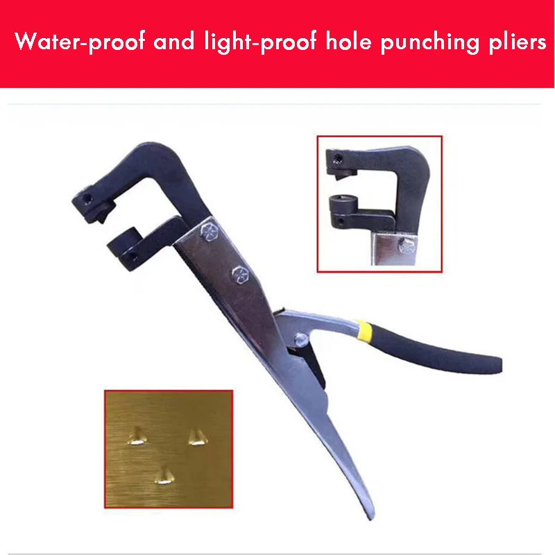 Water-Dripping Plier Light Tight Channel Letter LED Sign Making Tool Waterproof And Light-Proof Hole Punching Pliers for Sign
Water-Dripping Plier Light Tight Channel Letter LED Sign Making Tool Waterproof And Light-Proof Hole Punching Pliers for Sign