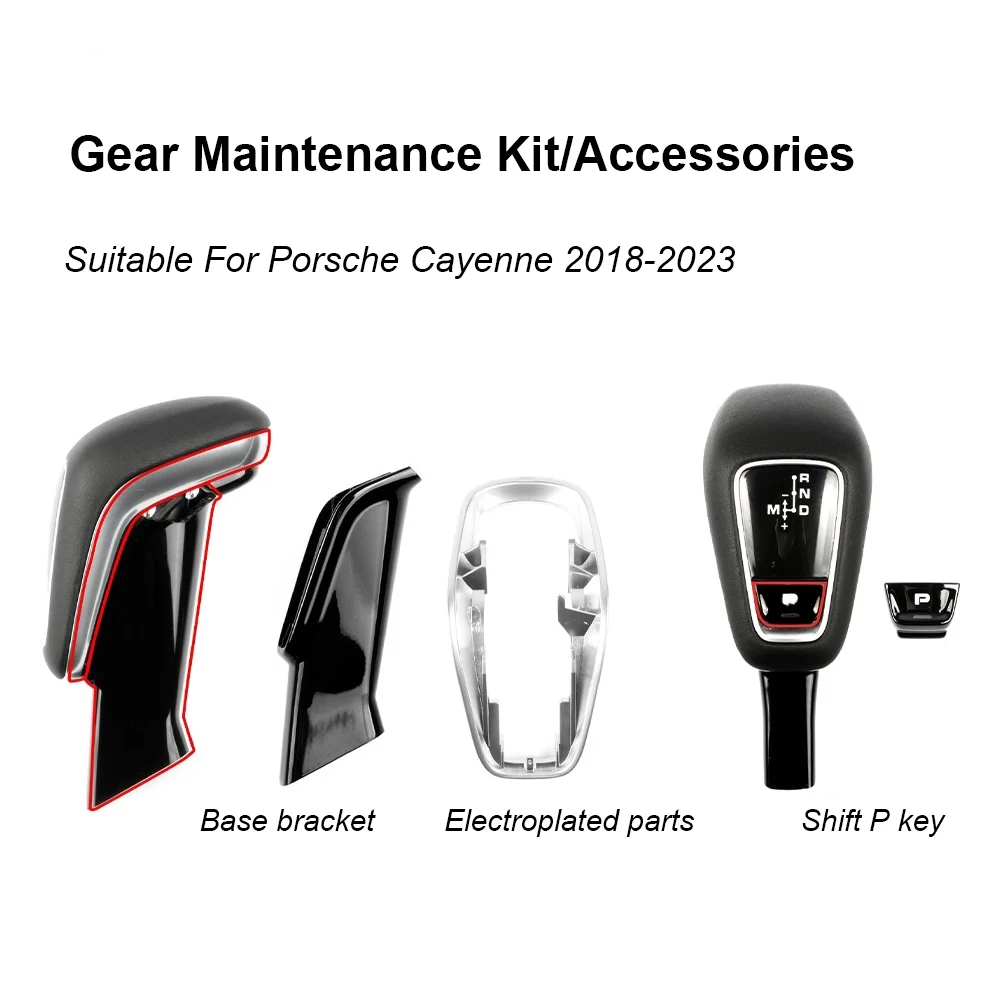 For Porsche Cayenne 2018 2019 2020 2021 2022 2023 Car Inner Handle Gear Shift Knob Cover Lever Shifter P Button Repair Kit
For Porsche Cayenne 2018 2019 2020 2021 2022 2023 Car Inner Handle Gear Shift Knob Cover Lever Shifter P Button Repair Kit